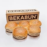 Frische vegane Hamburger Brötchen – BEKABUN No2 – Vegan – Give me 5-Box