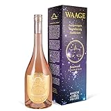Wein Geschenk für das Astrologie Sternzeichen Waage (0,75 l) Rosewein (Grenache & Syrah, Frankreich)