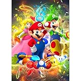 DPHERO Diamond Painting Cartoon Diamant Painting Bilder Zeichentrickfilm Diamond Painting Erwachsene Diamond Painting Bilder Diamant Bilder Kinder DIY Cross Stickerei Malerei Kits Wand Dekor 30x40