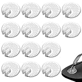 7 Paare Rutschschutz Zehenschutz Flip Flop, Wiederverwendbare Zehenschutz Silikon für Flip Flops, Antifriktionsmittel Zehentrenner Schutz, Klare Zehentrenner Silikon Pads, für Männer und F