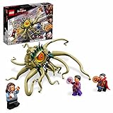 LEGO 76205 Marvel Duell mit Gargantos, Oktopus-Monster mit beweglichen Tentakeln und Dr. Strange Minifigur, Spielzeug für Kinder ab 8 Jahren