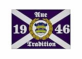 U24 Aufnäher Aue Tradition 1946 Fahne Flagge Aufbügler Patch 9 x 6