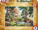 Schmidt Spiele 59689 de Poeh Thomas Kinkade, Disney, Winnie The Pooh, 1.000 Teile Puzzle, Bunt