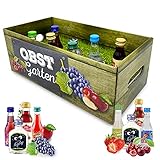 Likör-Obstgarten | witziges Geschenk mit Alkohol | 8x Frucht-Likör für Frauen und Männer | Kirsch, Pflaume u.v.m.