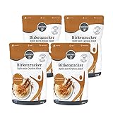 borchers Birkenzucker 100% Xylit mit Ceylon Zimt | Zuckerfrei | 4 Beutel à 250g | Zahnfreundlich | weniger Kalorien | 4x 250g