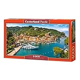 Castorland C-400201-2 View of Portofino, Puzzle 4000 Teile, Red