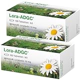 Lora ADGC - 2x 100 Stück - Antiallergikum zur Behandlung von Allergiebeschwerden wie Heuschnupfen, Juckreiz und Hautrötungen - langanhaltend & gut verträglich - Bereits für Kinder ab 2 Jahren