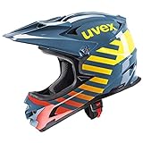 uvex Unisex – Erwachsene, hlmt 10 bike Fahrradhelm, blue fire, 54-56 cm