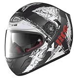 X-Lite X 702 GT Start N- Com Integralhelm, Farbe matt-schwarz-Weiss, Größe L (59/60)