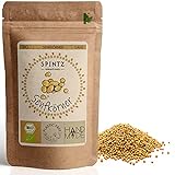 SPINTZ® 500g Bio Senfkörner - ganzer Senf - ungemahlene Senfkörner Senfsaat - 100% natürlich und aus biologischem Anbau - Ideal zum Kochen | plastikfrei & nachhaltig verpackt