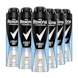 Rexona Men MotionSense Deodorant Spray Cobalt Dry Anti-Transpirant mit 48 Stunden Schutz gegen Körpergeruch und Achselnässe 150 ml 6 Stück