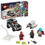 LEGO 76184 Marvel Mysterios Drohnenattacke auf Spider-Man, Superhelden-Spielzeug mit Auto für Vorschulkinder ab 4 Jahren, tolles Geschenk