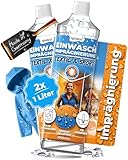 Zum Einwaschen I Qindoo Textil-Einwaschimprägnierung I Imprägnier Waschmittel für Textilien, Outdoor-Bekleidung, per Handwäsche oder Waschmaschine (2 Liter)
