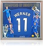 Timo Werner Chelsea-Trikot, handsigniert, Champions of Europe