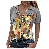 sportbekleidung Damen Ethnic Style Pullover Damen Retro 3D Kontrast Farbdruck Oberteile Weite Tunika in übergröße Langarmbluse mit o Ausschnitt sportbeklei(#NJ-A16 Damen Tuniken, XXL)