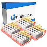 Bubprint Kompatibel Druckerpatronen als Ersatz für Canon PGI-520 CLI-521 für Pixma IP3600 IP4600 IP4700 MP540 MP550 MP560 MP620 MP630 MP640 MP980 MX860 MX870 20er-Pack
