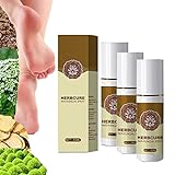 Fungal Combat Feet Spray, Fußpilzspray gegen Pilzinfektionen, Fußpeelingspray, Antitranspirant-Fußgeruchsbeseitiger, Verhindert Neuinfektionen und lindert Juckreiz (3 Flaschen)