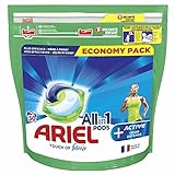 2x Ariel All-in-1 Pods + Active Geruchsbekämpfung Waschmittelkapseln 50 Stück