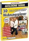3D Wohnungsplaner 8, 1 DVD-ROM Umzug, Renovierung und Neueinrichtung perfekt am PC planen und visualisieren. Für Windows XP/V