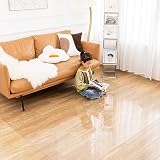 Große transparente PVC-Bürostuhlmatte für harte Böden, 120 x 150 cm, Bodenschutz für Heimbüro und Arbeitsbö