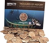 IMPACTO COLECCIONABLES Münzen Spaniens - Alte Münzen - Münzsammlung - Schiffbruch der Galeone Princess Louisa Königlich Spanisches Silber 1743