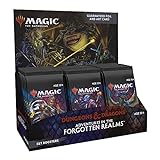 Magic the Gathering Abenteuer in den Forgotten Realms Set Display, 30 Booster (Englische Version)
