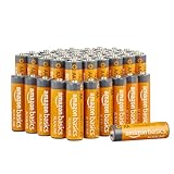 Amazon Basics AA-Alkalisch-Batterien, leistungsstark, 1,5 V, 48er-Pack (Aussehen kann variieren)