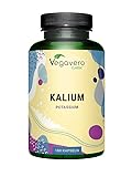 Kalium hochdosiert Vegavero® | 1390 mg Kaliumcitrat – 500 mg Kalium | Deutsche Produktion | Hohe Bioverfügbarkeit | Laborgeprüft | Vegan - Ohne Zusätze | Elektrolyte | Potassium Citrate