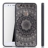 König Design Mandala Hülle geeignet für Huawei P10 Lite | Silikon Case Back-Cover Motiv Kreis