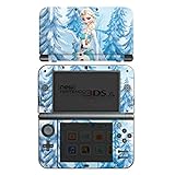 DeinDesign Skin kompatibel mit Nintendo New 3DS XL Folie Sticker Frozen ELSA Offizielles Lizenzprodukt Disney
