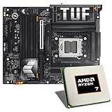 Mainboard Bundle | AMD Ryzen 7 9800X3D, 8X 4700 MHz, ASUS TUF Gaming X870-PLUS WiFi, 4X M.2 Port, PCIe 5.0 x16, USB 4 | Tuning Kit | CSL PC Aufrüstk