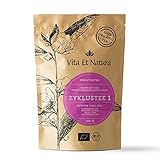 Vita Et Natura® BIO Zyklustee 1 – 100g bewährte Teemischung aus traditionellen Frauenkräutern – 100% biologisch und naturbelassen
