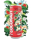 COCONAUT Kokoswasser Wassermelone (12 x 320ml Dose) 90% Pures Kokosnusswasser + 10% Melonensaft