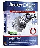 BeckerCAD 11 3D PRO für Windows 11 10 8 7 | Cad-Software für Architektur, Maschinenbau, Modellbau und Elektrotechnik | 3D Zeichenprogramm kompatibel mit Autocad