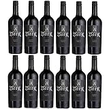 Apothic Dark Rotwein Cuvée Wein trocken Kalifornien (12 Flaschen)