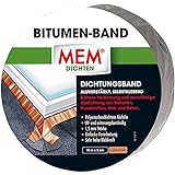 MEM Bitumen-Band, Selbstklebendes Dichtungsband, UV-beständige Schutzfolie, Stärke: 1,5 mm, Maße: 10 cm x 10 m, Farbe: Kupfer