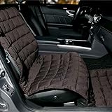 Doctor Bark Autositzauflage Beifahrersitz - hochwertige Schutzdecke passend für alle PKWs/SUVs (Braun)