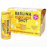 Berlina Kurkuma Shot Box - 12 Shots à 60ml. Die Goldene Sonne. Bleib´ste jesund.