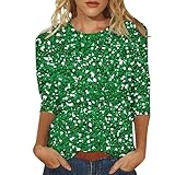 GFPGNDFHG Sale Damen Damenmode Sale Weihnachtsbluse Damen Elegant Pullover Mit Pailletten Damen Pailletten Shirt Damen Festlich Festliche Oberteile Damen Glitzer Pullover Damen Elegant F
