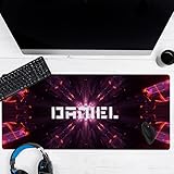 Wanapix | Gaming Mauspad personalisiert XXL | Mousepad mit Foto | Schreibtischunterlage | Desk mat | rutschfeste Gummibasis | 90 x 40cm | Originelle Gamersgeschenke | New W