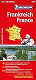 Michelin Frankreich einseitig: Straßen- und Tourismuskarte; Auflage 2020 (MICHELIN Nationalkarten)