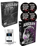 Arkham Noir - Set: Fall 2 Vom Donner gerufen & Fall 3 Unendliche Abgründe der Finsternis + 4X Rätsel-Sticker + 1x Knobelei
