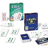 Ravensburger Spiele 84731 - Elfer Raus + Level 8 Kartenspiel Set für lustige Spielrunden mit Freunden oder Familie, ab 7 Jahren [Exklusiv bei Amazon]