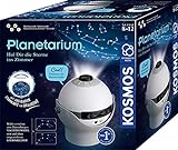 KOSMOS 671549 Planetarium - Hol dir die Sterne ins Zimmer, Projektor mit 2 auswechselbaren Sternkarten, spannende Infos zu Sternen, Galaxien, Planeten, Astronomie für Zuhause für Kinder ab 8 Jahre
