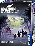 KOSMOS 695194 Adventure Games - Im Nebelreich, Entdeckt die Story, spannendes Fantasy-Abenteuer-Spiel, Kooperatives Gesellschaftsspiel für 1 bis 4 Spieler ab 10 Jahre