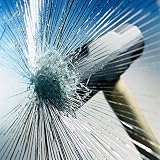 Fenster Splitterschutz Folie - AWKAQUN Sicherheitsfolie Splitterschutzfolie Einbruchschutzfolie Fensterfolie Folie (76cm*10m)