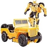 VIVILIAN Deformations-Roboter-Spielzeug, deformiertes Auto-Roboter-Spielzeug, Legierungs-Deformations-Auto-Modell-Action-Figur, tragbares Deformations-Auto-Roboter-Spielzeug für Kinder