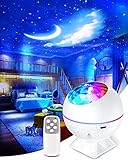 Led Sternenhimmel Projektor yijiahome Sternenlicht Projektor 360° Drehbar mit Fernbedienung, Timer für Geschenke Erwachsene Kinder Schlafzimmer Feier Autodekoration