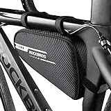 ROCKBROS Rahmentasche Dreieckstasche 1,2L Fahrradtasche für MTB, Rennräder Wasserabweisende Werkzeugtasche