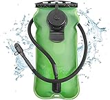 GIEMIT Trinkblase Trinkrucksack 3L, Trinkbeutel Wasserbeutel für Rucksack Fahrradrucksack Laufrucksack, Wasserblase BPA-Frei, Auslaufsicher, Trinksack mit Trinkschlauch, Trinksystem für Outdoor Sport